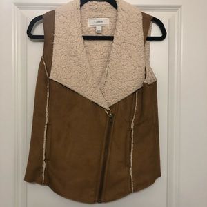Caslon shearling vest